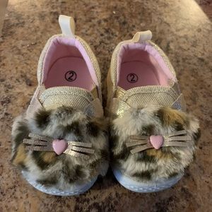 Baby girl leopard shoes